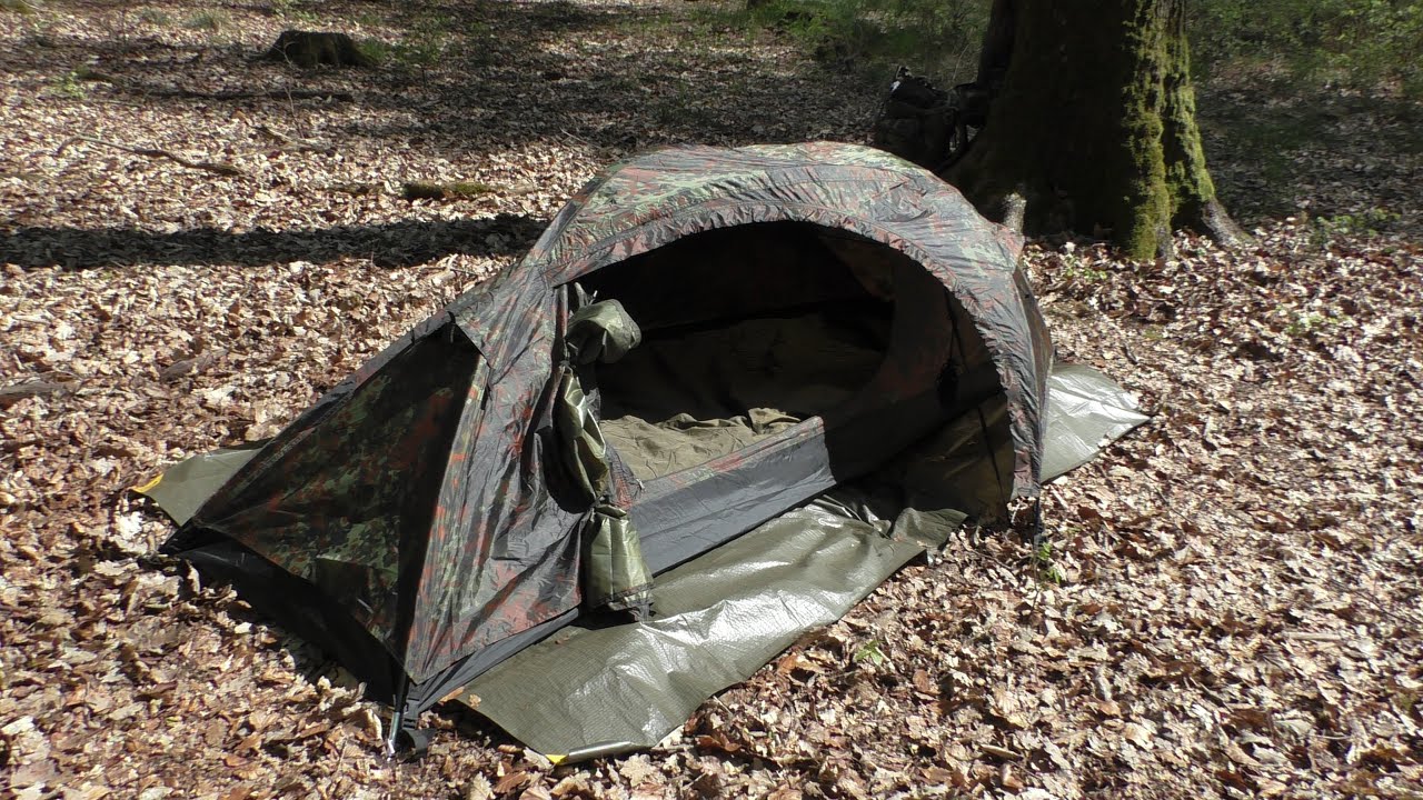 Recon Einmann Zelt von Miltec - Review
