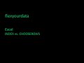 Excel - INDEX vs. CHOOSEROWS