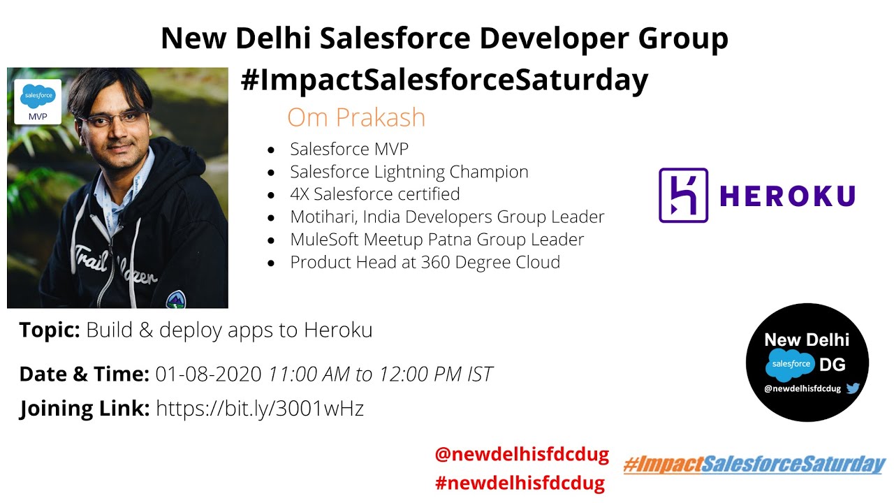 #ImpactSalesforceSaturday: Build & deploy apps to Heroku - YouTube