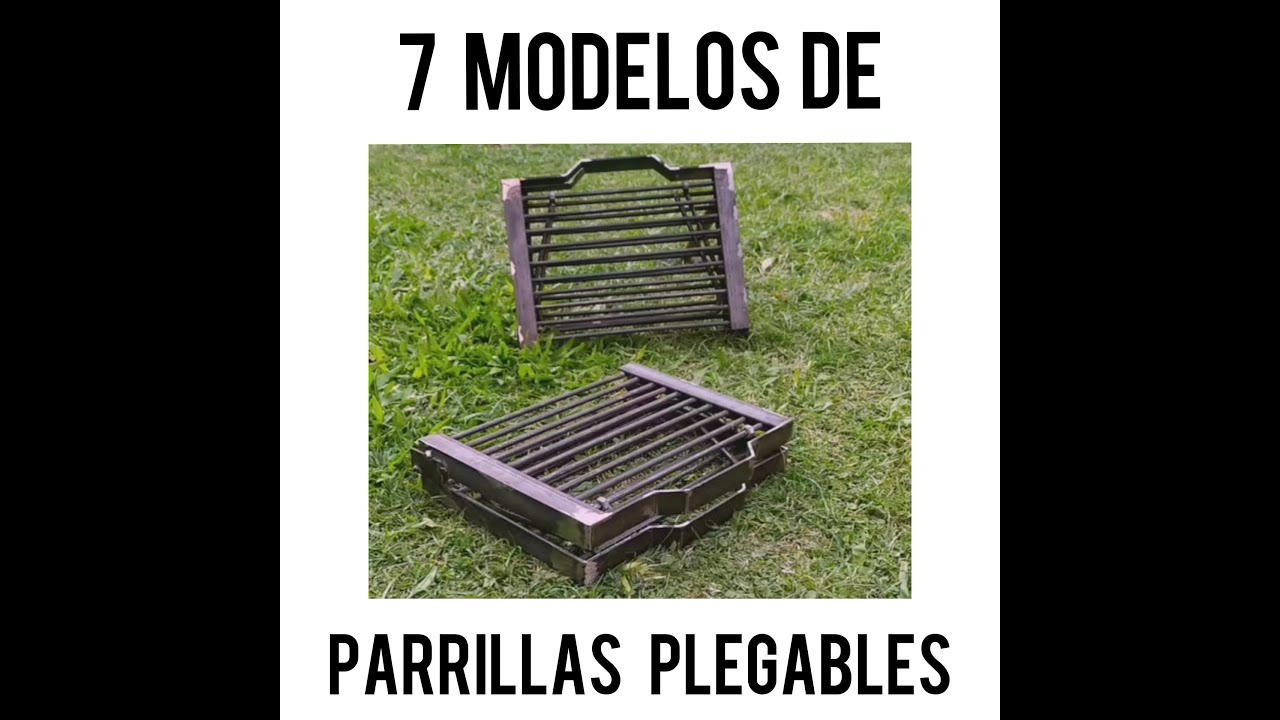 de parrillas plegables - YouTube