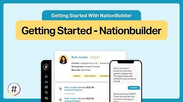 Getting Started - Nationbuilder