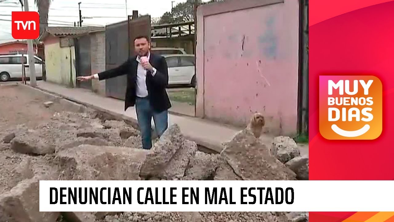 Vecinos denuncian que viven encerrados debido a calle en mal estado ...