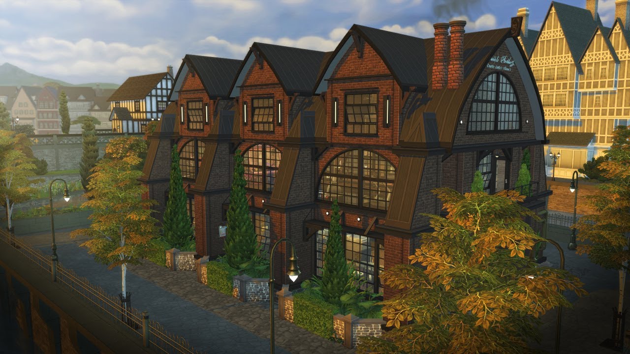 Factory One Re Building Windenburg The Sims 4 Speed Renovation