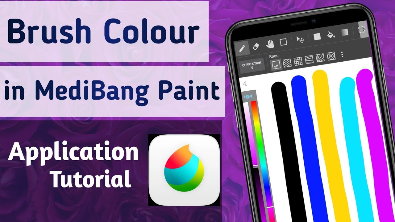 how-to-change-brush-colour-in-medibang-paint-app-youtube