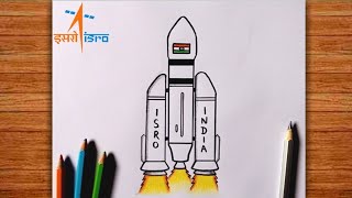 Chandrayaan 3 Drawing / How To Draw Chandrayaan 3 Easy Step by Step / Simple