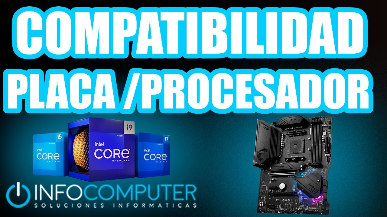 CÓMO SABER SI EL PROCESADOR ES COMPATIBLE CON PLACA BASE ? 🤔 - YouTube