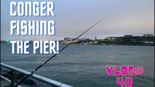 UK Sea Fishing | Conger Fishing | Mount Batten Pier | Bait Demo and Rig Demo | Bassmans Vlog#49