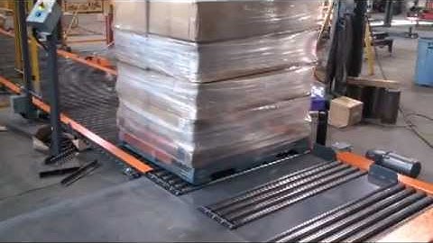 Automatic Stretch Wrapper With Custom Conveyor System | Phoenix Wrappers