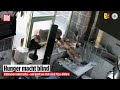 Für eine Pizza: Mann schlägt Fensterscheibe ein – mit einem Verkehrsschild