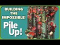 BUILDING A GIANT VERTICAL CITY IN THE SKY! Pile Up!