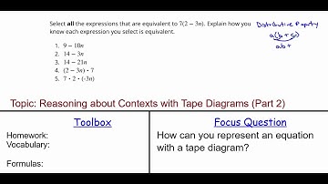 Open Up Resources OUR 7th Grade Unit 6 Lesson 3