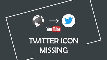 Fix Twitter Icon Missing in Channel Homepage | YouTube Help