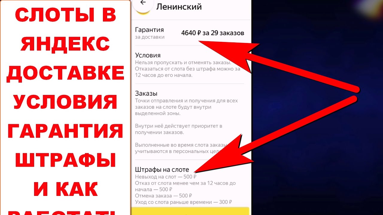 Слоты в Яндекс Доставке снова доступны. Появились Слоты в Яндекс Доставке тариф