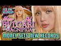 Lisa News | New Stunning Bvlgari Ad x Money Destroys Records, #1 K-pop Song