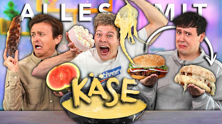 WIR ÜBERZIEHEN ALLE LEBENSMITTEL MIT KÄSE mit CrispyRob & Dima  | Joey's Jungle