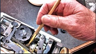 Where and How to Lubricate a Singer Model 353/354 Sewing Machine