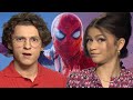 Tom Holland & Zendaya Hint 'No Way Home' May Be MJ's Last Spider-Man Movie | PopBuzz Meets