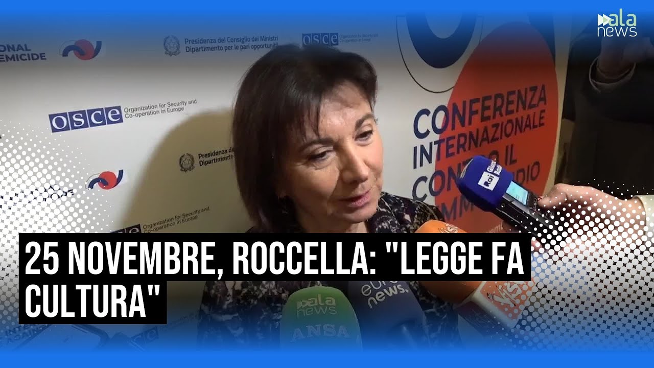 25 novembre, Roccella: "La legge fa cultura, auspichiamo unanimità per norma su consenso"