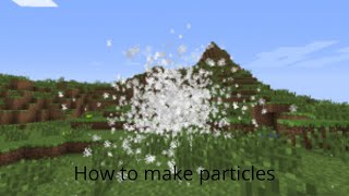 How To Make Particles In Minecraft: Java Edition (Command Blocks)