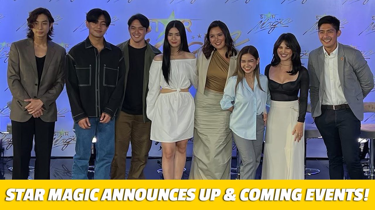 Star Magic announces up & coming events! | Star Magic Inside News - YouTube