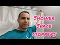 Shower Space Curtain - Self-Adhesive Stoppers