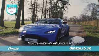 An Aston Martin Vantage to be Won - Omaze Million Pound House Draw supporting The Prince's Trust