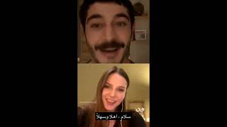 Alina Boz & Burak Deniz - Instagram Live Streaming | مترجم بالعربي