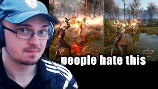 They hate this comparison of the Witcher 3 Remaster..