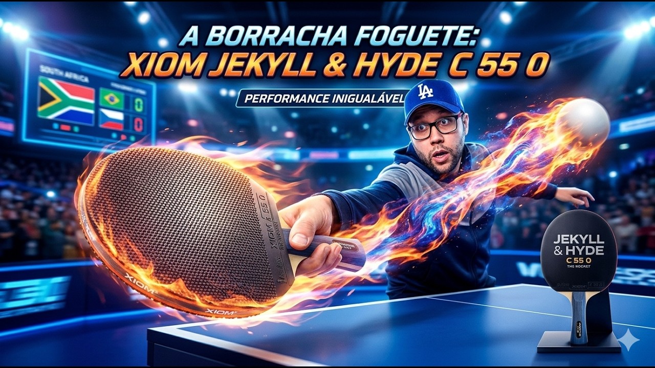 【HYDE】 Xiom Jekyll & Hyde C 55 0 Table Tennis Rubber - YouTube