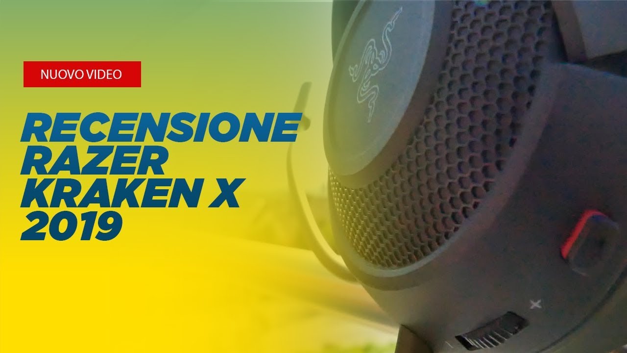 Recensione Razer Kraken X - Le cuffie da 60€! - YouTube