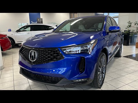 2024 Acura RDX A Spec Advance (Fully Loaded) – Apex Blue Pearl – Walkaround