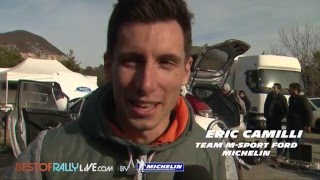 M-Sport, Eric Camilli - 2015 WRC Rallye Monte Carlo Testing - Best-of-RallyLive.com