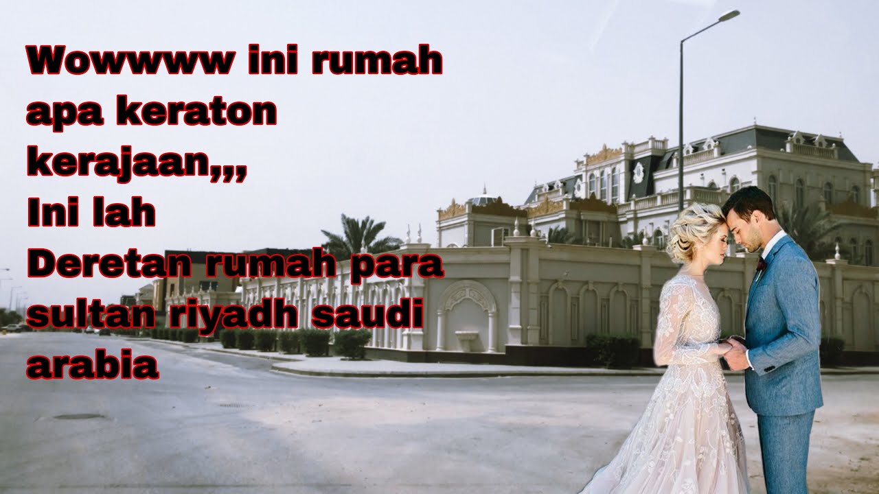 Ternyata indah banget||Jalan jalan di perumahan elit para sultan di Riyadh arab saudi