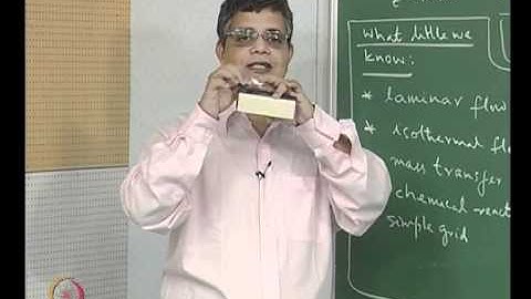 Mod-06 Lec-31 Overview of the approach of numerical solution of NS equations for simple domains