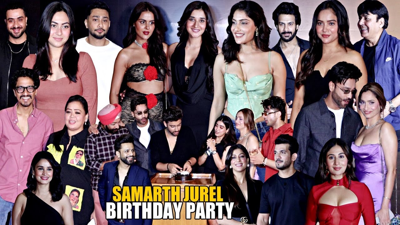 Samarth Jurel Birthday Party 2025 - Ankita, Vicky, Abhishek, Sudesh, Arjun, Digvijay, Reem, Munawar