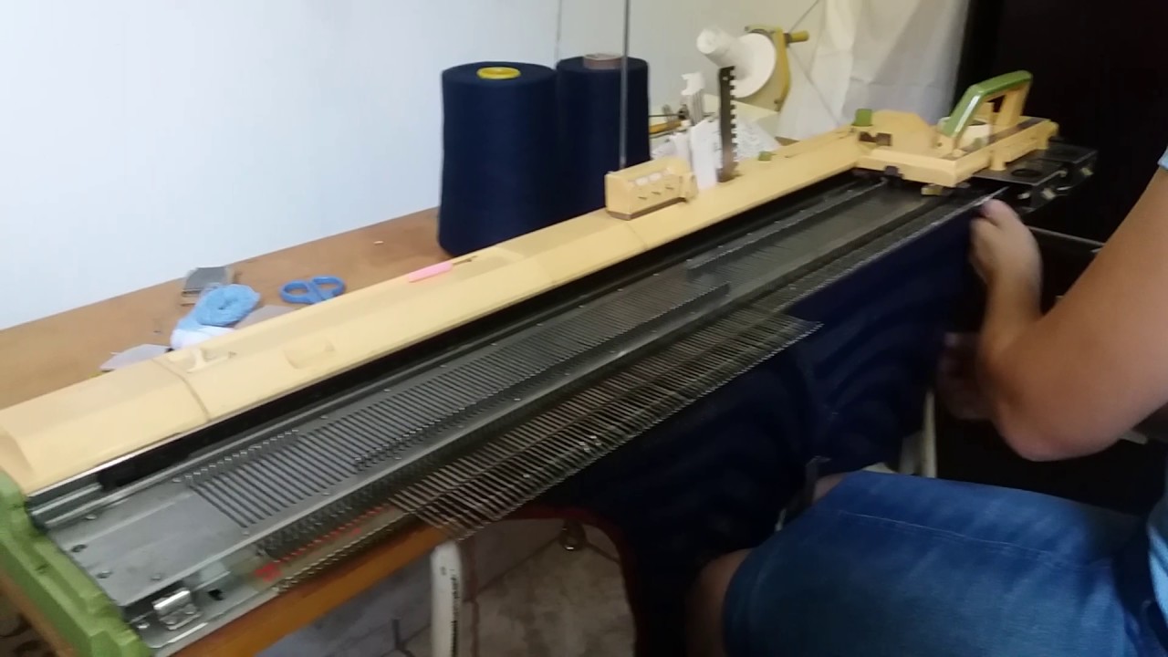 tricô maquina Xale PLISSADO