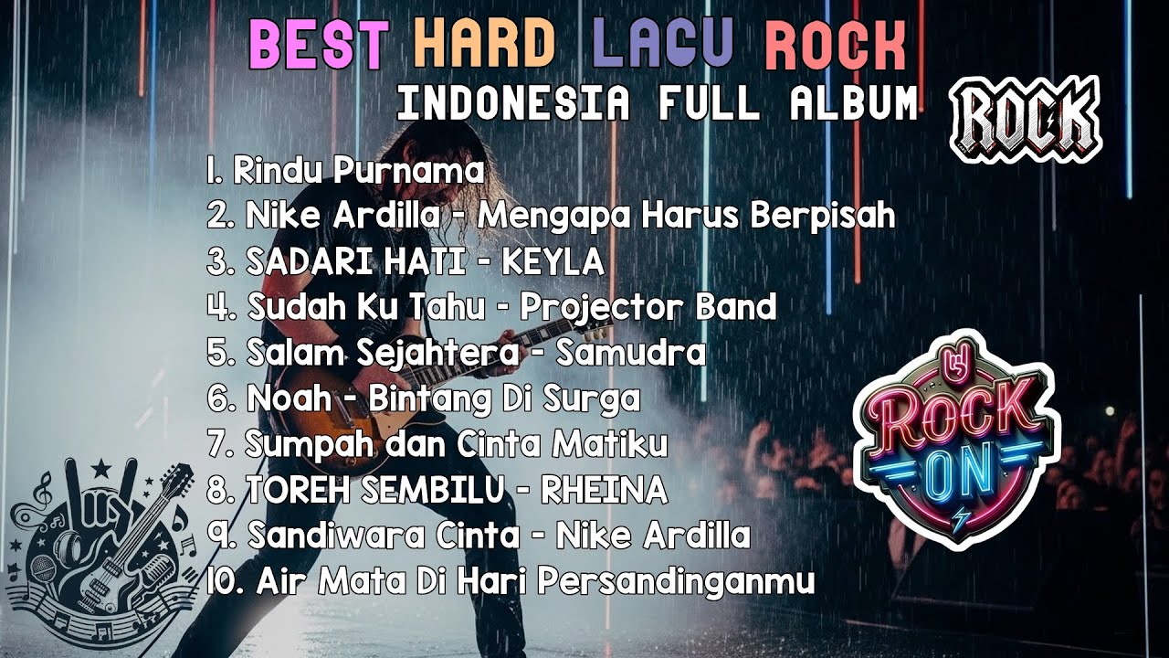 PLAYLIST ROCK INDONESIA TERPOPULER || Hits Rock Favorit Sepanjang Waktu