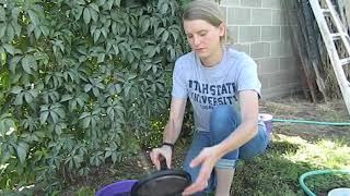 Simple Soil Tests Part 1: Sieve and Bucket Test, Hose Test
