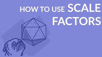 How to use scale factors to enlarge and reduce the dimensions of objects