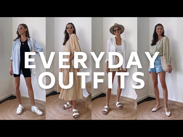 Everyday COMFORTABLE OUTFITS that I've been wearing on repeat! *realistic  outfits* 