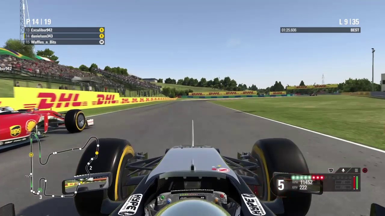 F1 2016 ozracing Hungary highlights