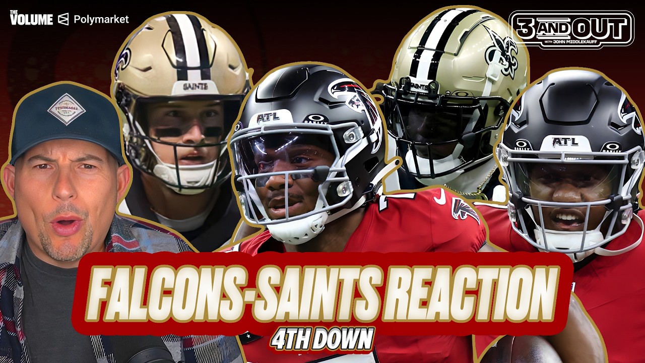 INSTANT REACTION: Bijan Robinson & Falcons DESTROY NFC South rival