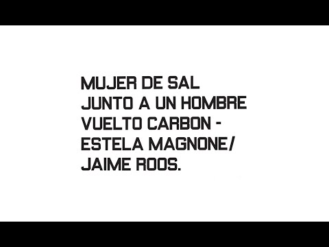 Jaime Roos / Estela Magnone - Mujer de sal junto a un hombre vuelto carbón (Vampisoul, 2020)