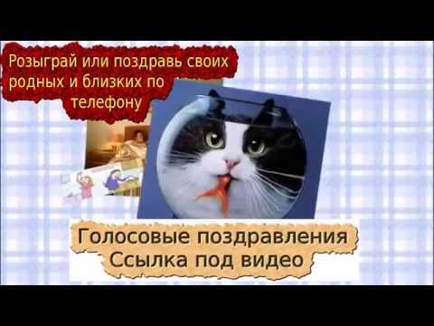 Голосовые Поздравления Мп3