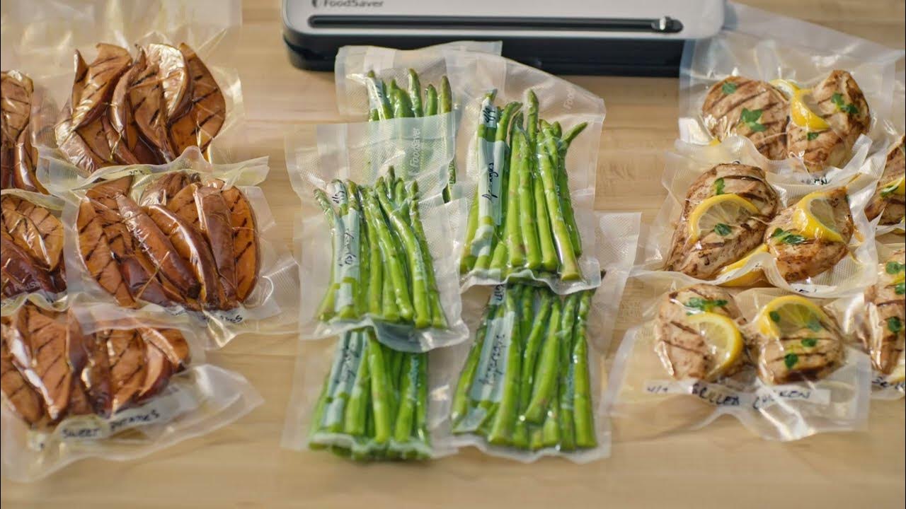 Prep meals ahead of time and cook in a bag with FoodSaver YouTube