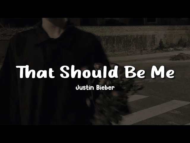 Justin Bieber - That Should Be Me(Speed Up) class=