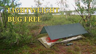 Hiking and Solo Tarp Overnighter