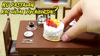 Mini Food - Miniature Cake (Mini Türk Mutfağı - Mini Yaş Pasta)