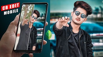 Snapseed Photo Editing Tutorial | Subh Devil Skin Retouching Editing Trick | CB Editing Mobile