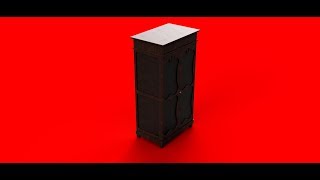 fusion360-家具のパラメトリックモデリング～マホガニーアンティーク家具